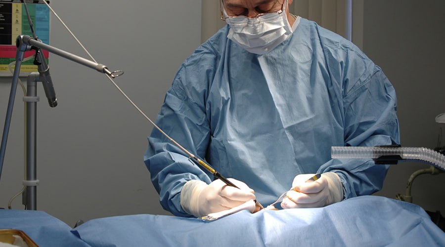 Laser stone surgery